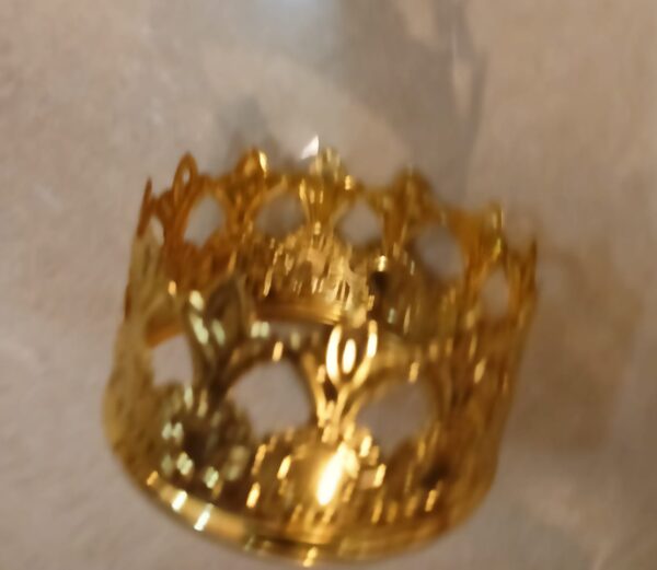 Infant Jesus golden crown - Image 4