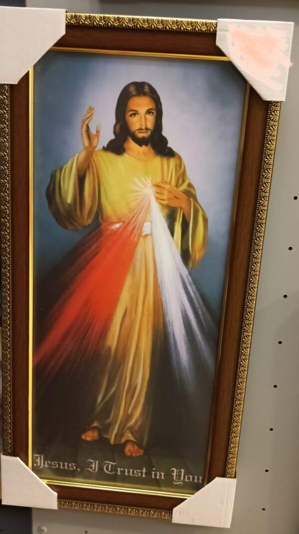 Frame of divine mercy Jesus