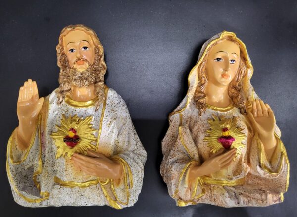 Set of 2  - Mother Mary and Jesus