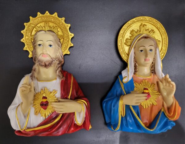 Set of 2  - Mother Mary and Jesus