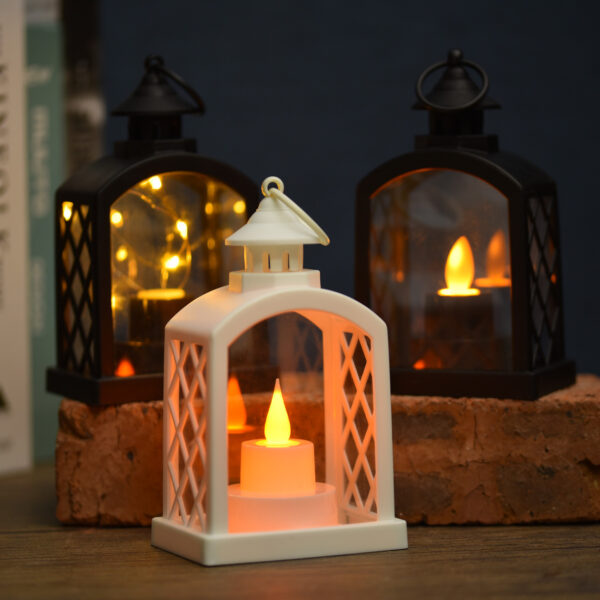 LED LANTERN HANGING CANDLE SINGLE PC