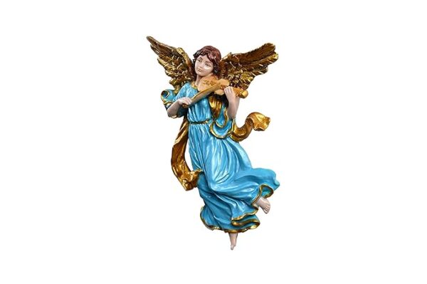 Resin Heavenly Angels, Guardian Angels Wall Hanging Idols Perfect for Home and Altar, Multicolor Set of 2, 10 Inch - Image 6